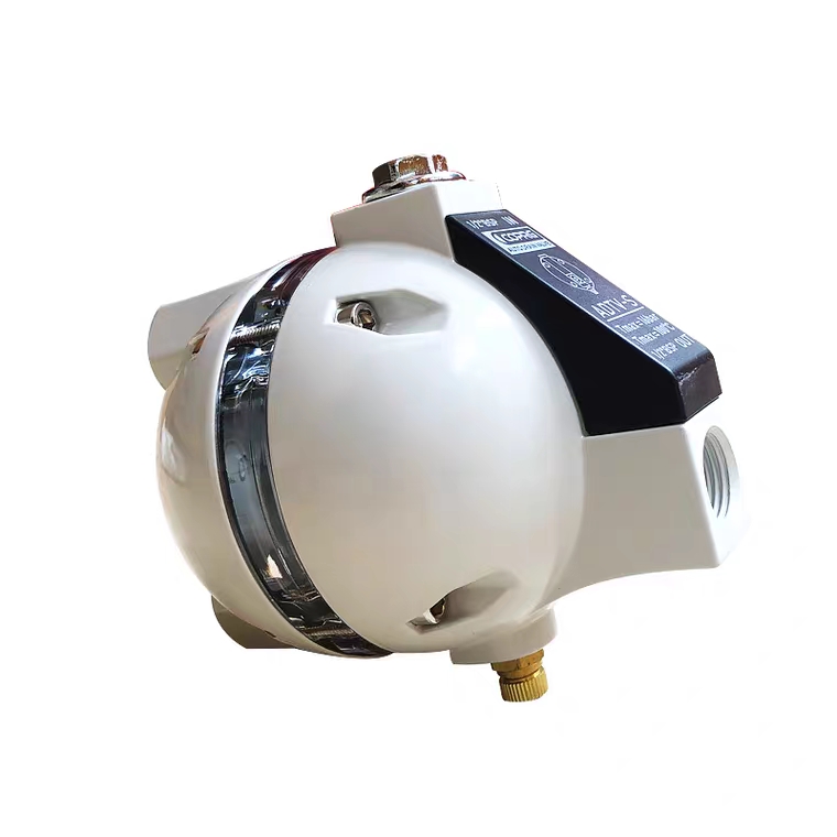 Automatic Ball Drain Valve with transparent bowl